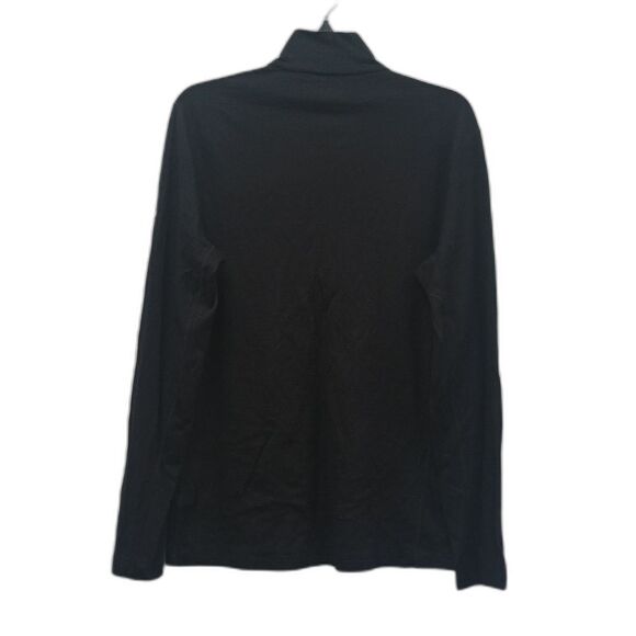 Icebreaker Merino Wool 200 Oasis Half Zip Pullover Thermal Black Size L Men's - Picture 3 of 4